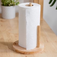 Blanca Rubberwood Paper Towel Holder